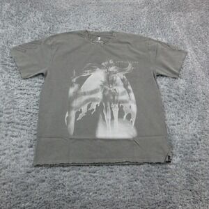 OTAKU Solo Leveling Shirt Mens 2XL Gray Anime Graphic Pierced Punk Tee NWOT
